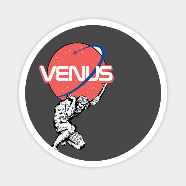 Venus space force Magnet by PRINT-LAND